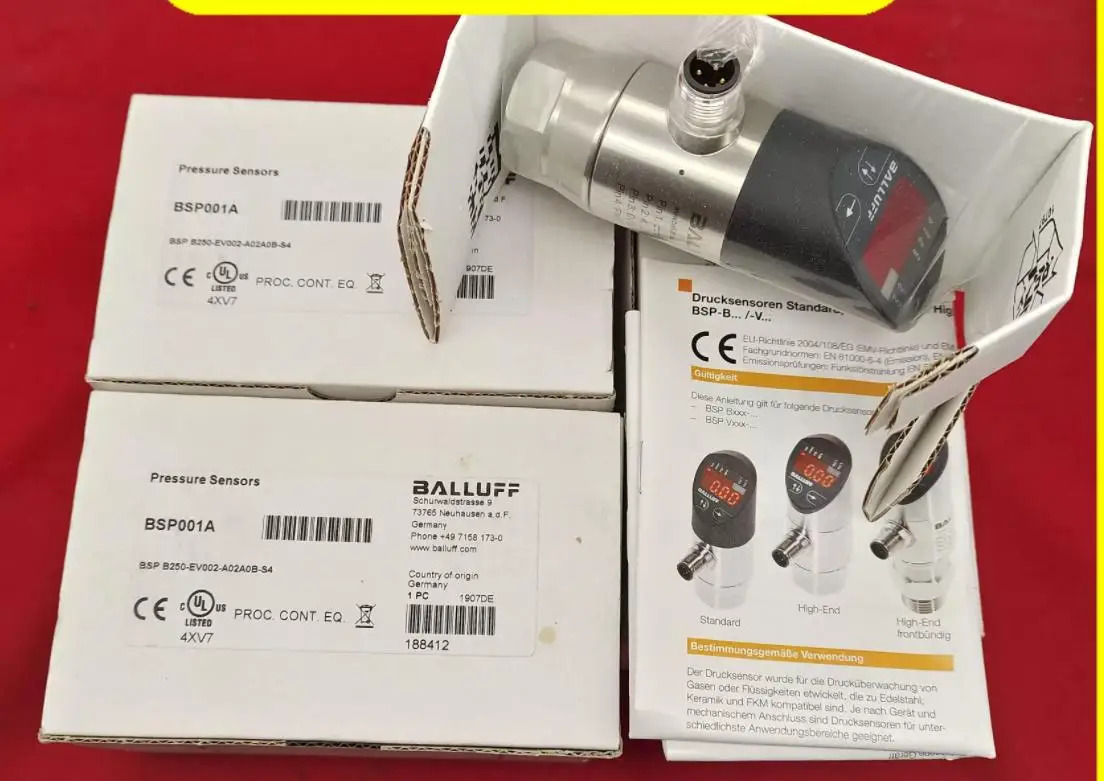 BALLUFF 압력 스위치 BSP001A BSP B250-EV002-A02A0B-S4 포장 신품