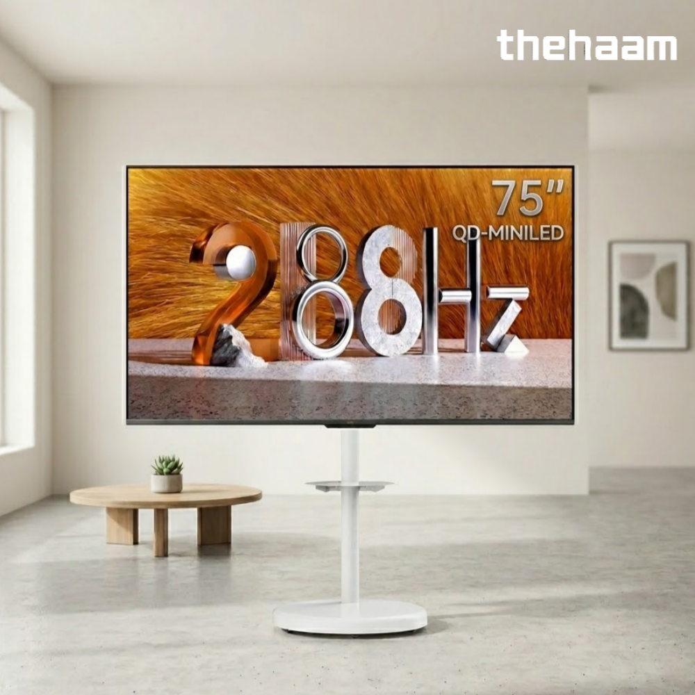더함 삼탠바이미 191cm(75인치) 288Hz 스마트 이동식 TV QD-MINILED 구글5.0 울트라패키지 - 상품 이미지
