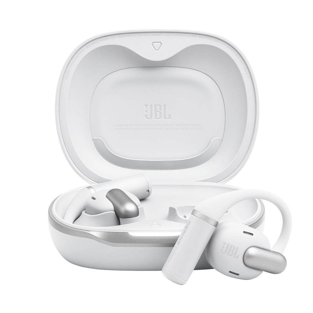 삼성공식파트너 JBL SENSE PRO 오픈형 러닝 귀걸이 무선 이어폰 화이트 - 상세 이미지 2