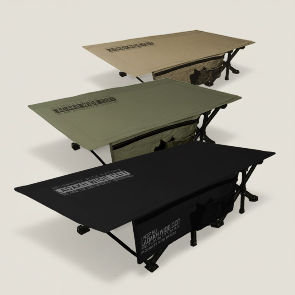 라다크 휴대용 접이식 경량 간이 캠핑 와이드 야전침대 스탠다드