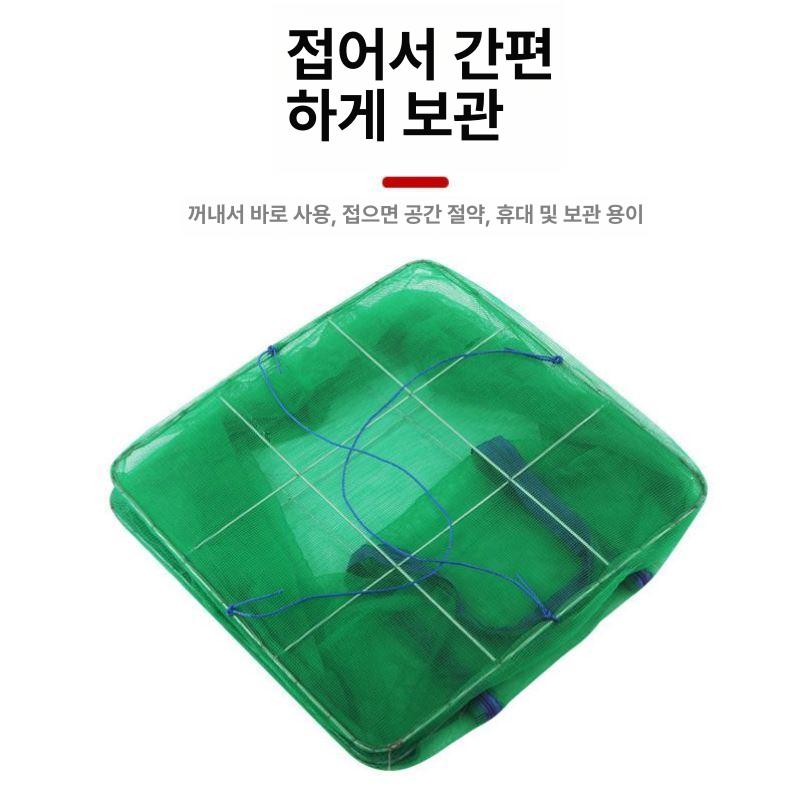 걸이형 건조망 과일 말리는망 건어물 오징어 생선건조망 그린 1단계 모델 웰 40 40x68 - 상세 이미지 4