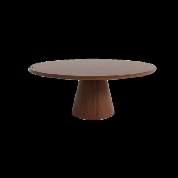 고급 원목 호텔 소형 카페 원형 티테이블 세트 테이블 사이드 테이블 45x45x51cm 조립 필요 - 상세 이미지 5