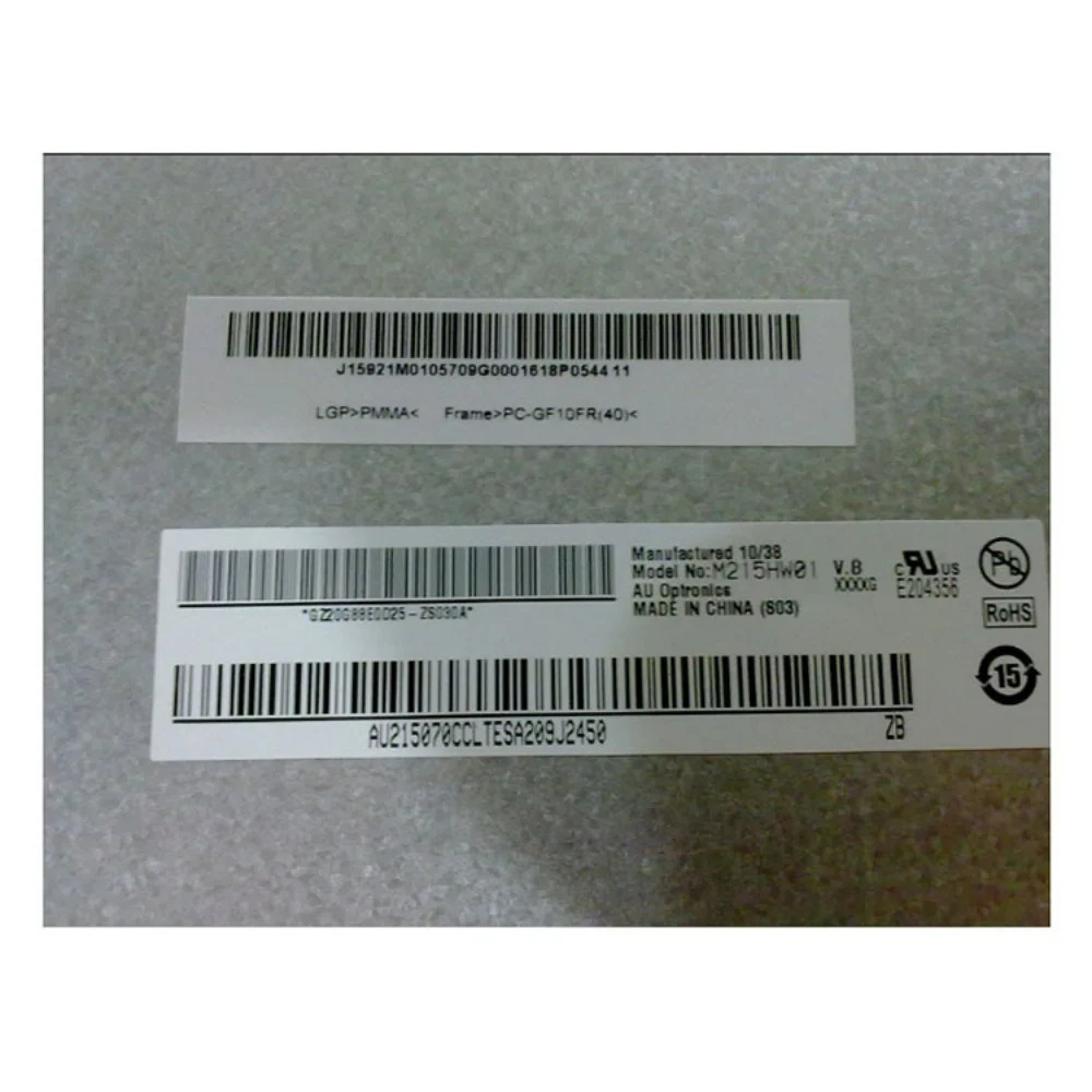 오리지널 LCD 스크린 디스플레이 패널 M215HW01 VB 21.5 인치