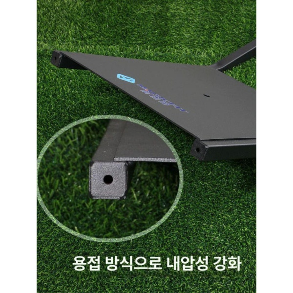 최강 헬스장 근력 썰매끌기 짐슬레드 크로스핏 두꺼운 눈썰매 원판 훈련 허리벨트 연결링 2개 포함 얇은 눈썰매 미포함 - 상세 이미지 4