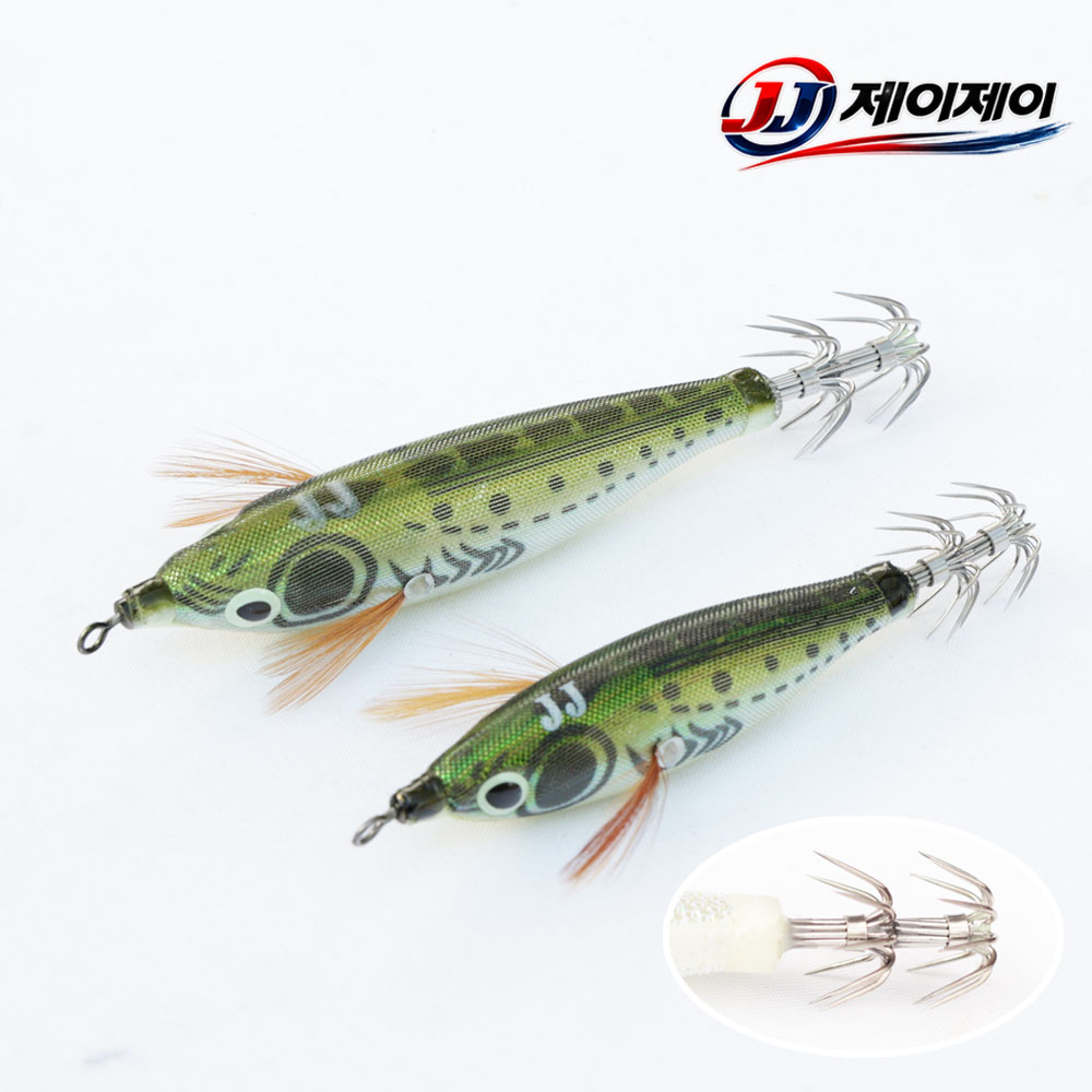 국방에기 쭈갑 갑오징어에기 국방색 주꾸미애기 쭈꾸미에기 제품 이미지