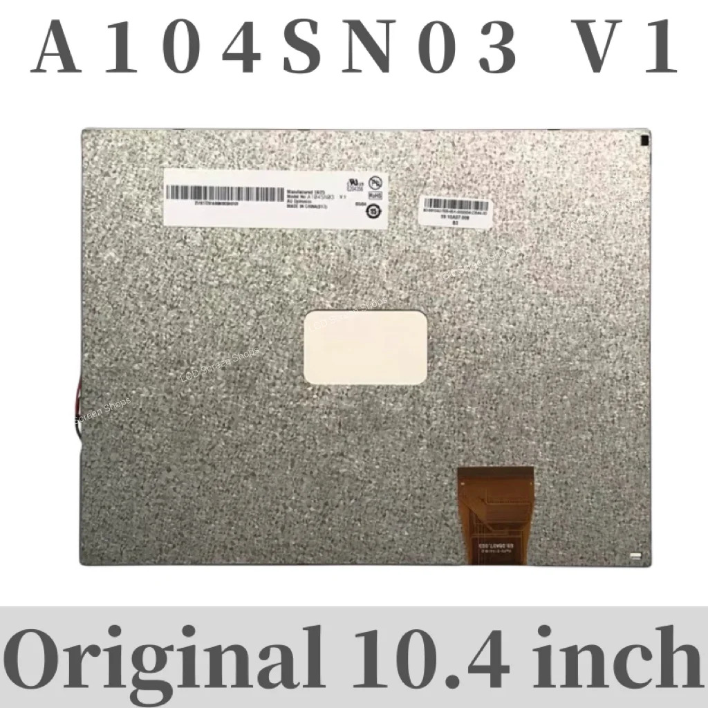 원본 10.4 인치 A104SN03 V.1 V1/LSA40AT9001/TM104SDHG30 LCD 화면