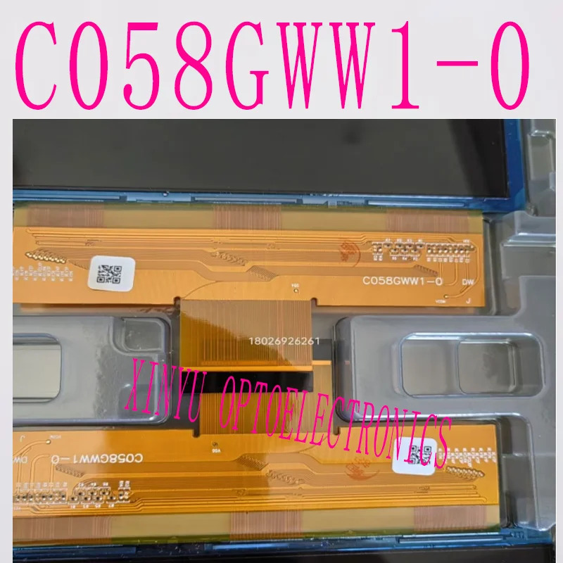 IVO 오리지널 C058GWW1-0 LCD 스크린 CL720 CL720D CL760 프로젝터 C058GWW1 5.8 인치