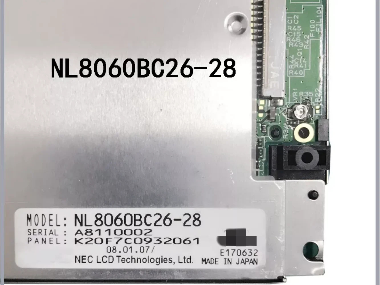 10.4인치 산업스크린 NL8060BC26-28