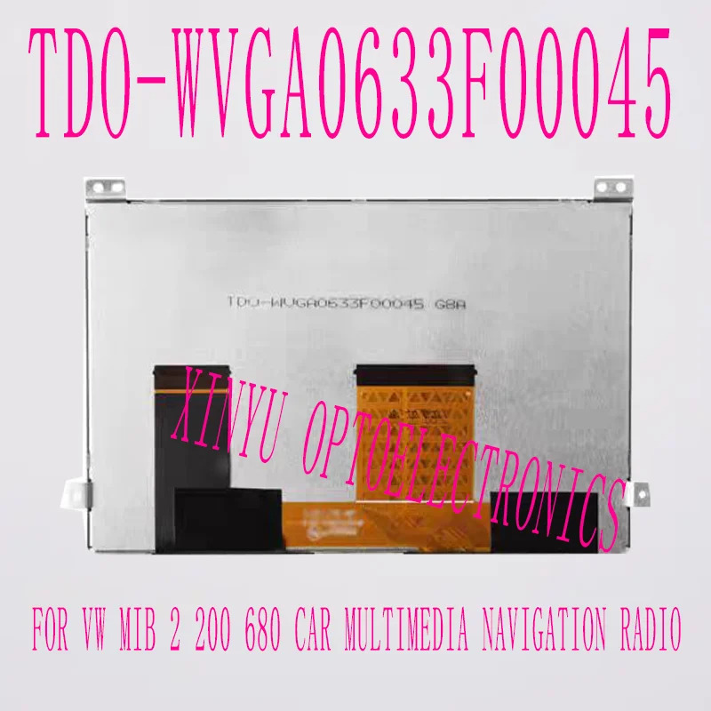 TDO-WVGA0633F00045 TDO-WVGA0633F00036 F00039 폭스바겐호환 MIB 2 200 680 적합 자동차 멀티미디어 내비게이션 라디오 6.5 인치