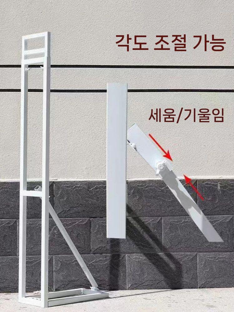 철제 등신대 거치대 싱글 폼보드 지지대 등신대거치대 진열대 매장 전시대 - 상세 이미지 3