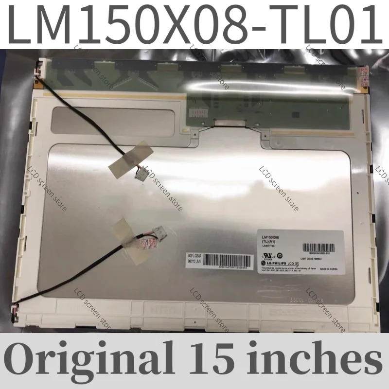 오리지널 LCD 스크린 LM150X08-TL 01 15 인치
