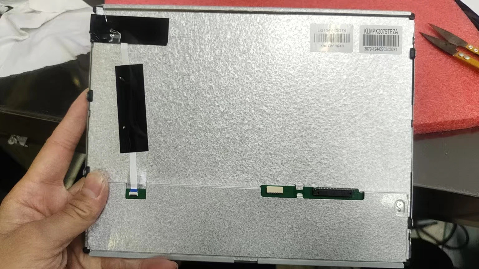 교체 LQ104V1DG74 10.4 인치 LCD 패널 디스플레이 화면