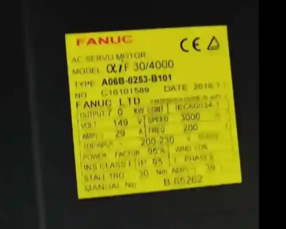 A06B-0253-B101 Fanuc 모터 신