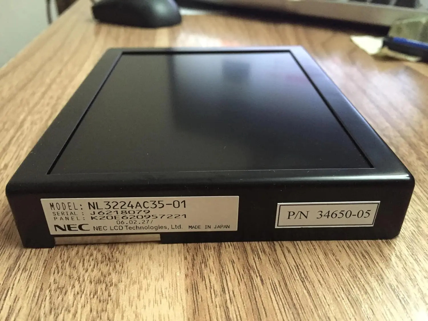 NL3224AC35-01 5.5 인치 320x240 TFT 산업LCD 화면
