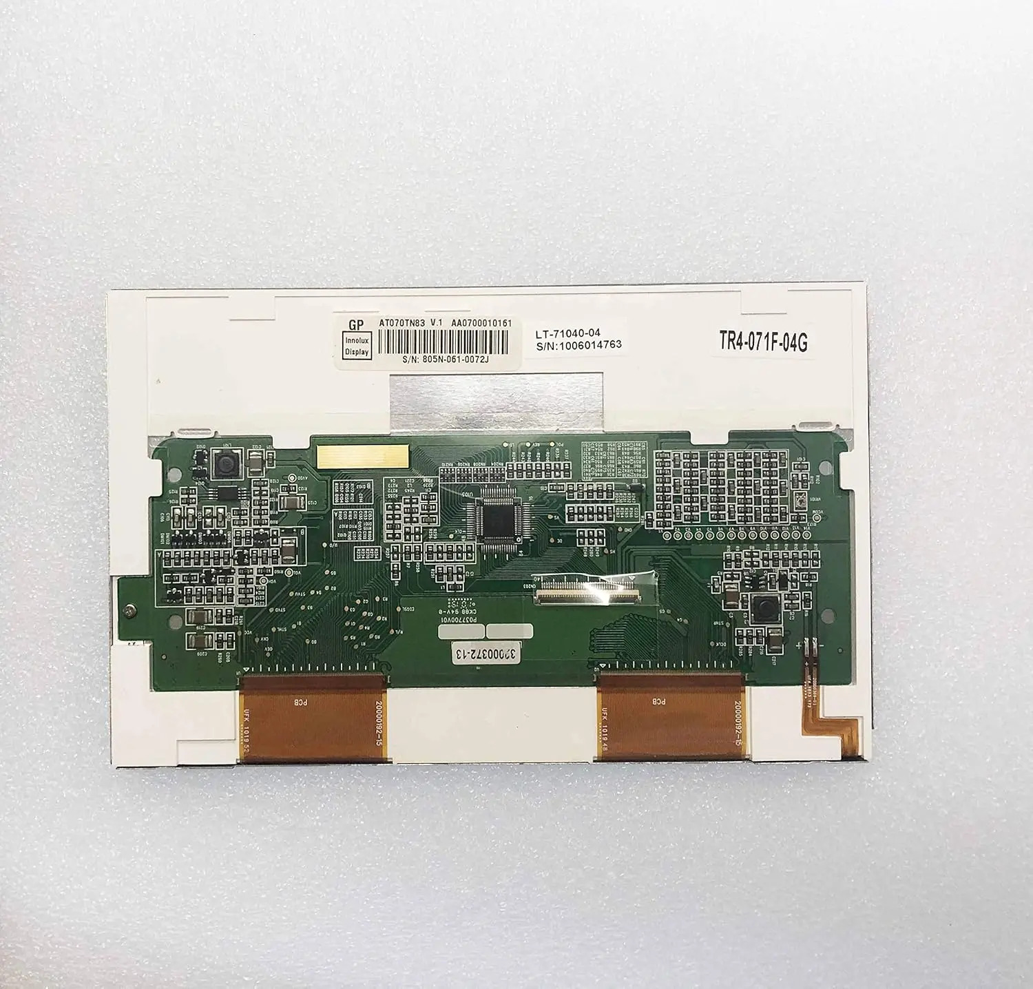 AT070TN83 V.1 7인치 자동차 800x480 LCD 화면