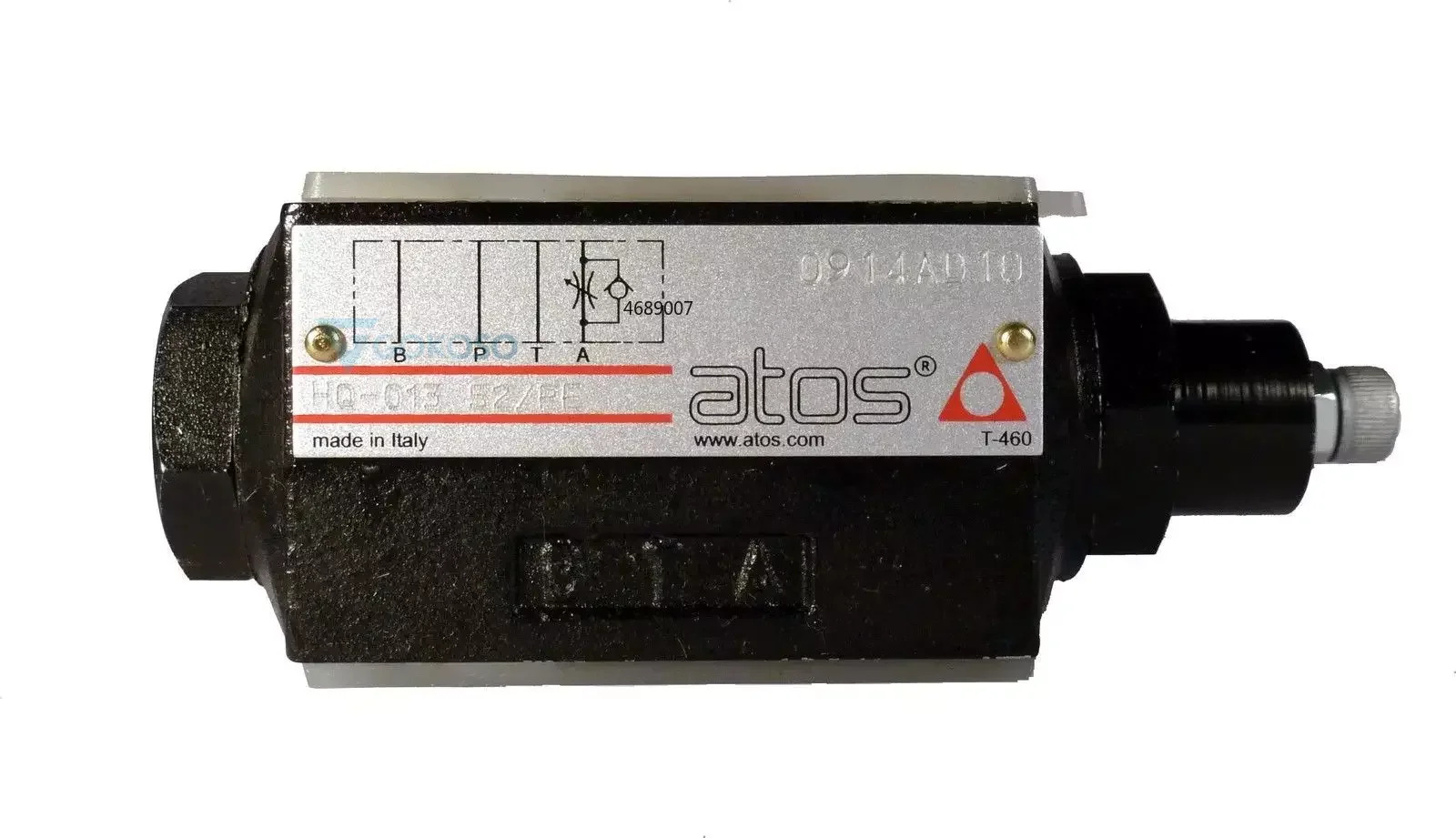 Atos HQ-013/PE Zwischenplatten Drossel Ventil 모듈형 스로틀 밸브 HQ-013 52/PE
