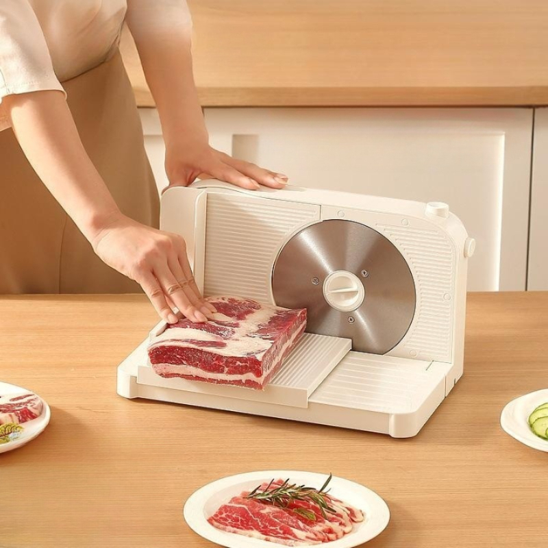 슬라이서 가정용 육절기 고기 칼날 절단기 탁상용 야채 대패 식품 전기 다기능 슬라이서 - 상품 이미지