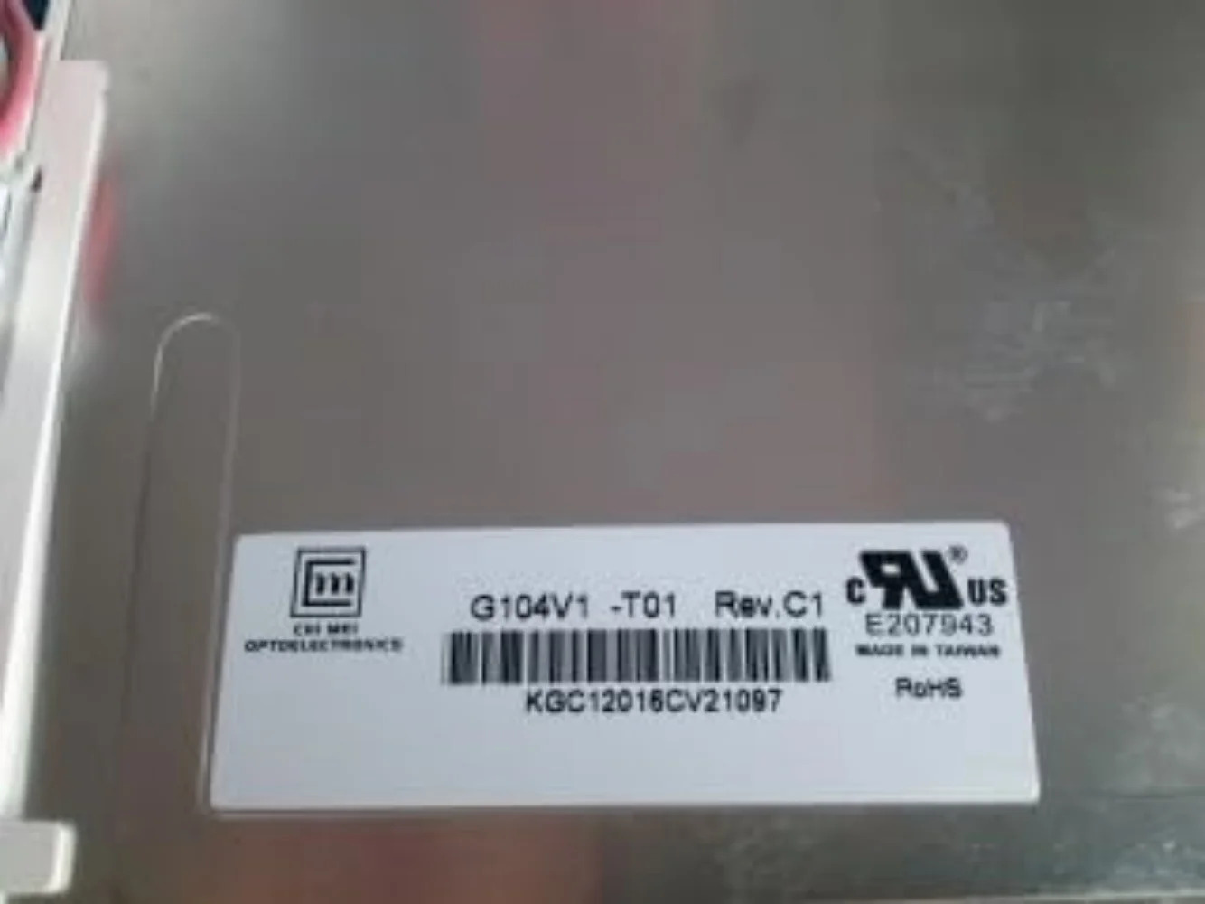 G104V1 -T01 640x480 31 핀 리퍼 CMO 10.4 인치 LCD 화면 디스플레이 패널