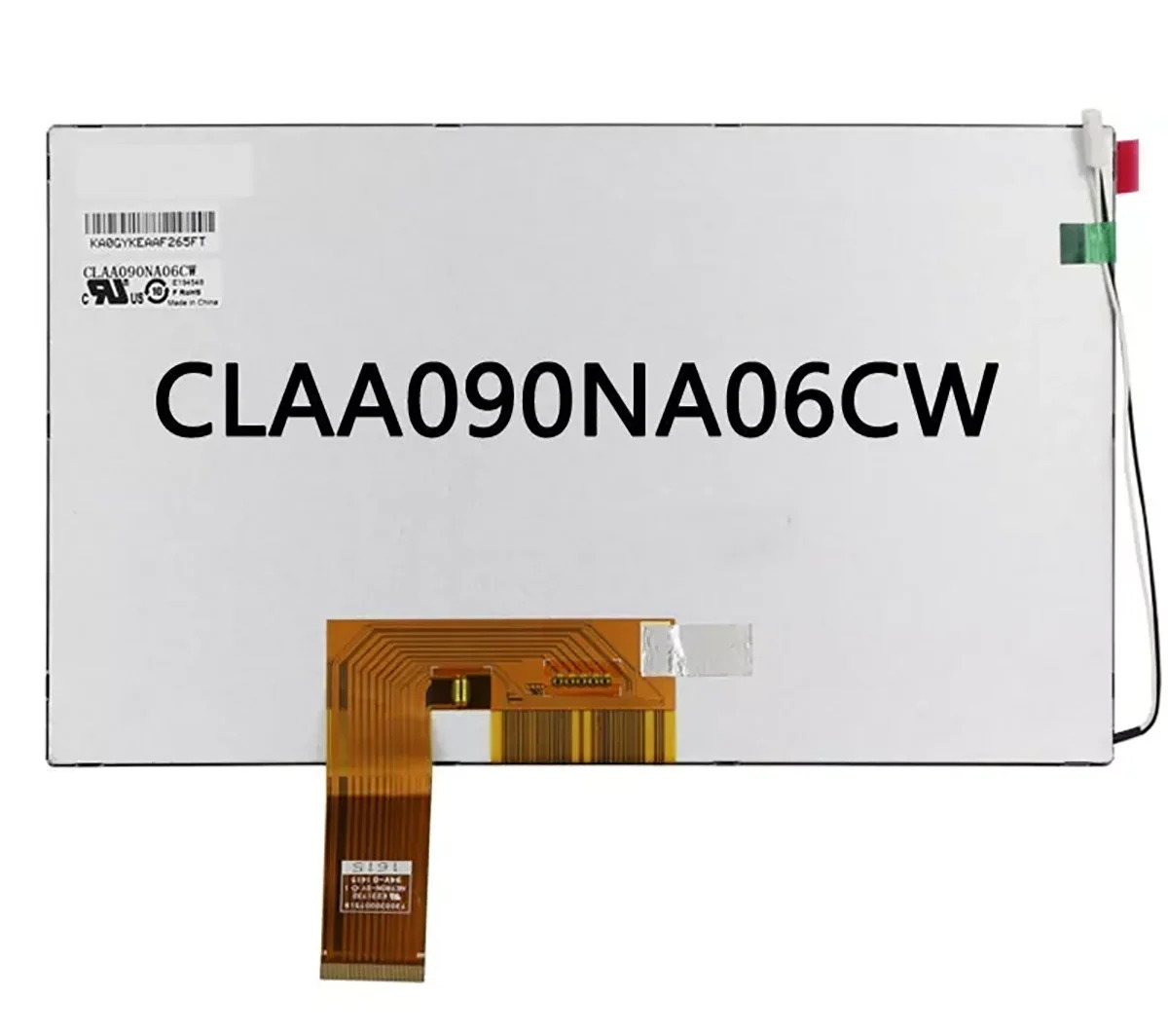 오리지널 CPT LCD 디스플레이 패널 1024x600 추적 ID9 인치 CLAA090NA06CW