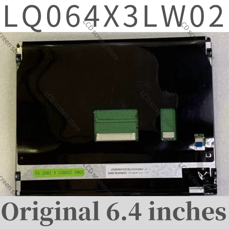 오리지널 6.4인치 LQ064X3LW02 LCD 화면