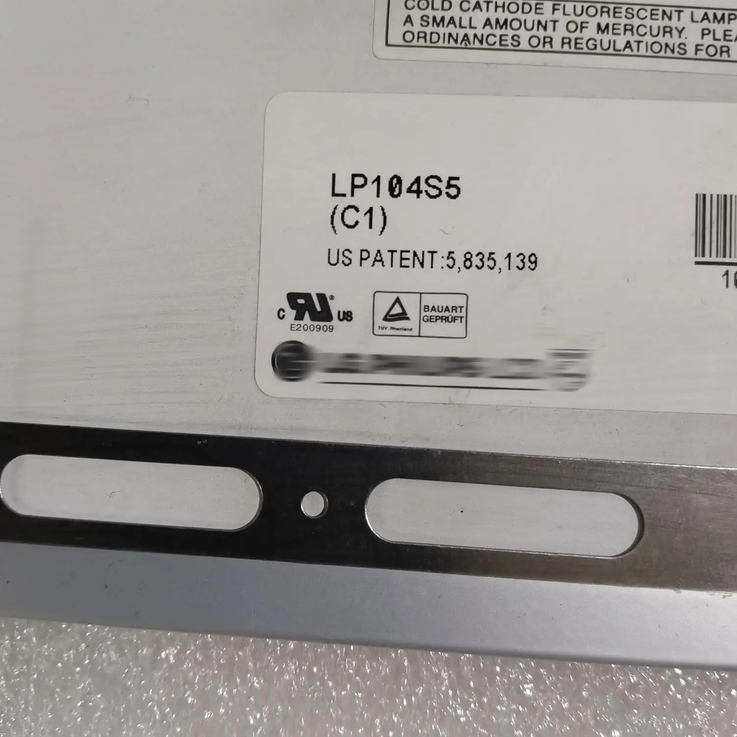 LP104S5 C1 10.4인치 800x600 TFT LCD 화면