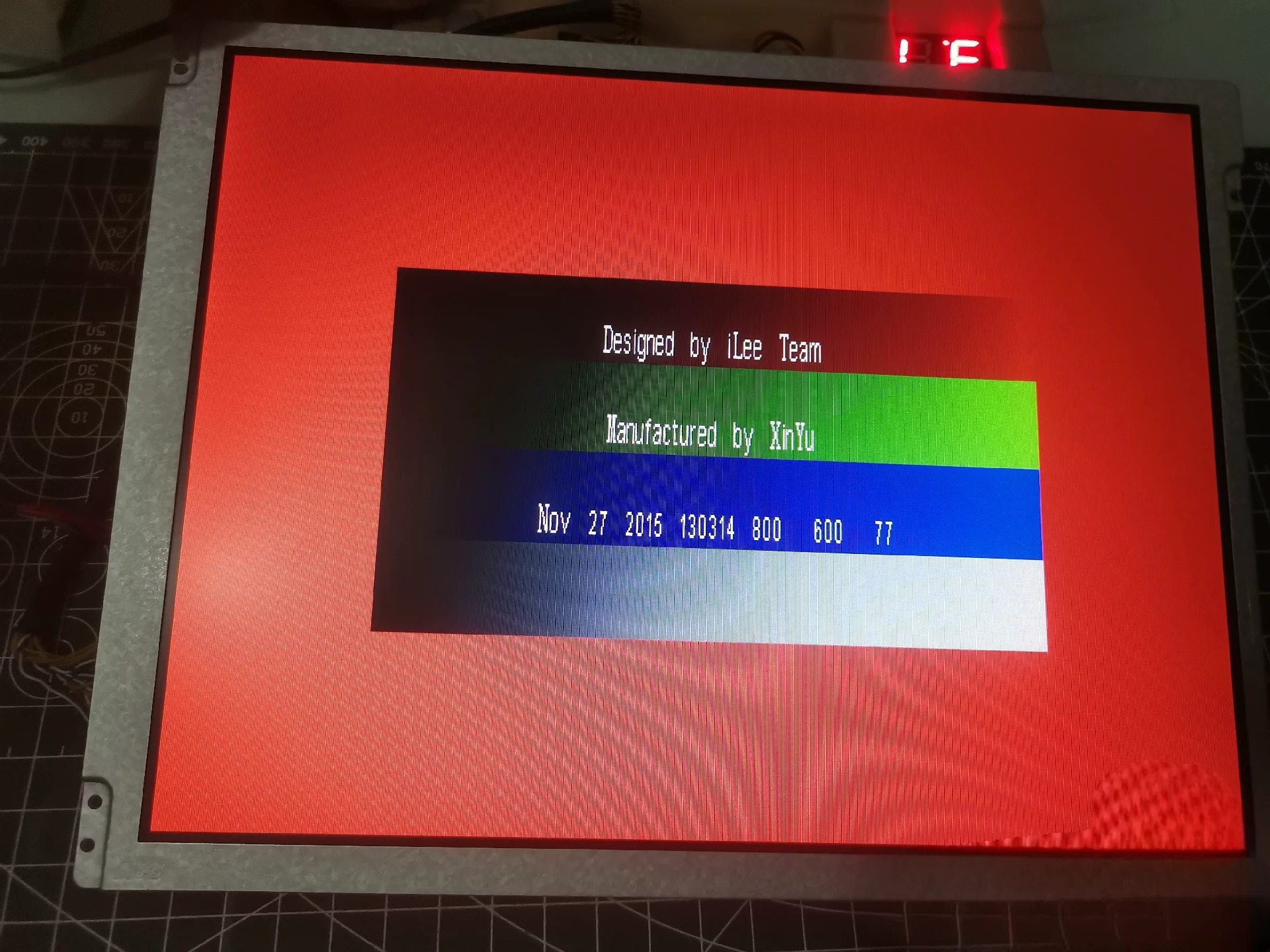 10.4 인치 G104SN03 V5 LCD 화면