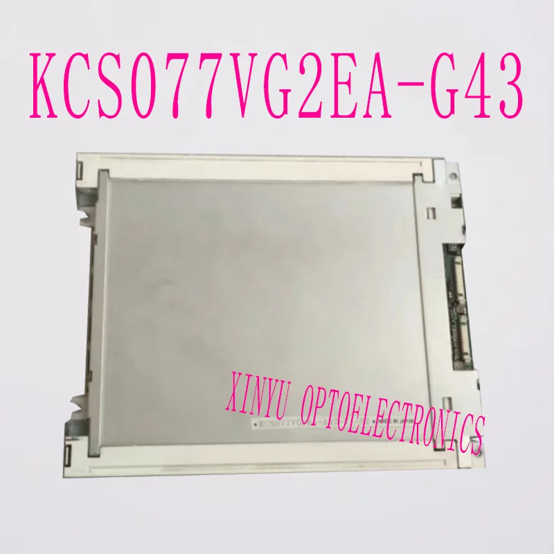 오리지널 KCS077VG2EA-G43 산업LCD 화면 KCS077VGA 2EA-A43 7.7 인치