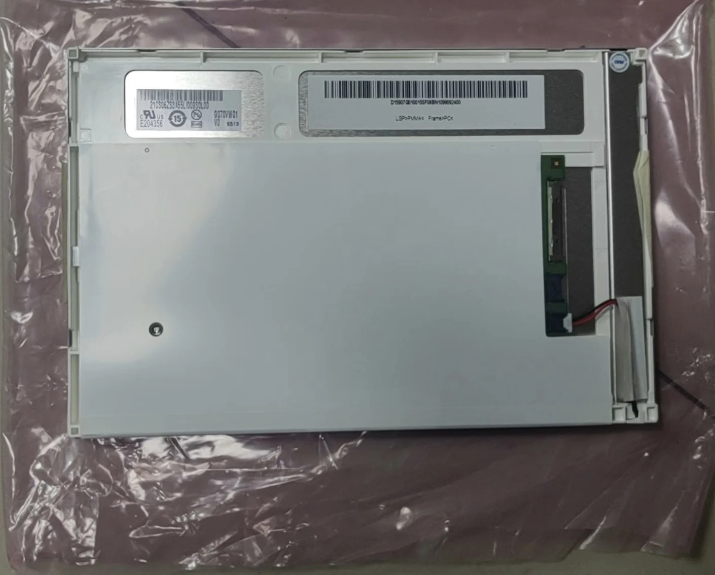 오리지널 LCD 화면 G070VW01V0 7 인치 신