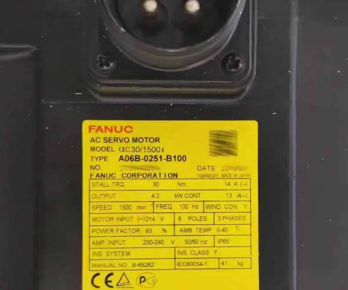 A06B-0251-B100 Fanuc 모터 신