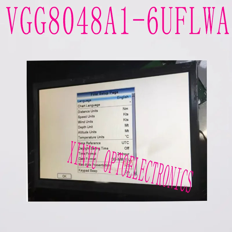 7인치 LCD VGG8048A1-6UFLWA VGG 804806 -HDA7001 HDA700L-GHL 디스플레이 스크린 패널-6UFLWE