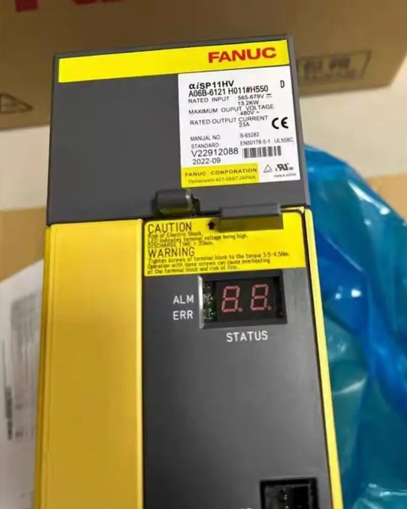 새 A06B-6121-H011 Fanuc 드라이브 12 개월