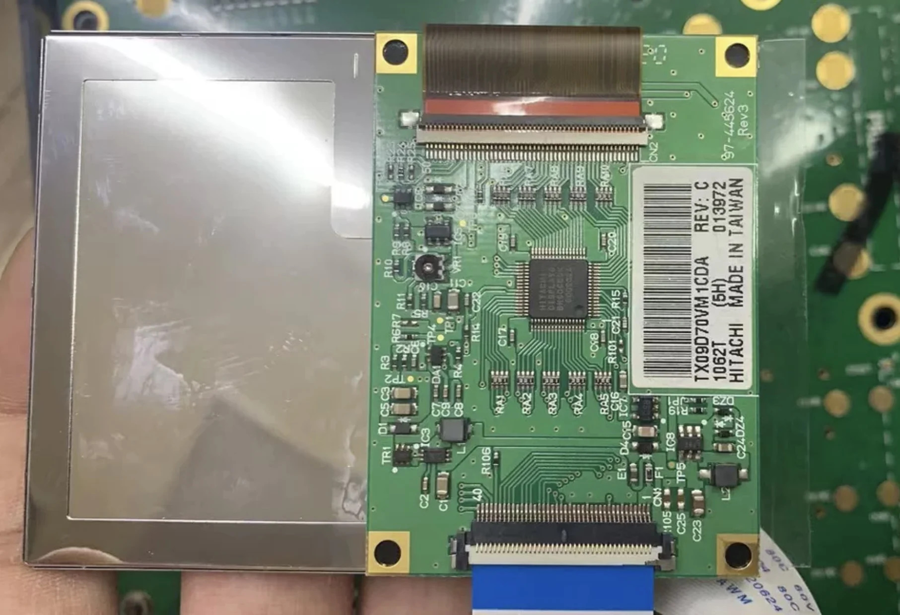 오리지널 핸드 씬 LCD 디스플레이 TX09D70VM1CDA 3.5 인치