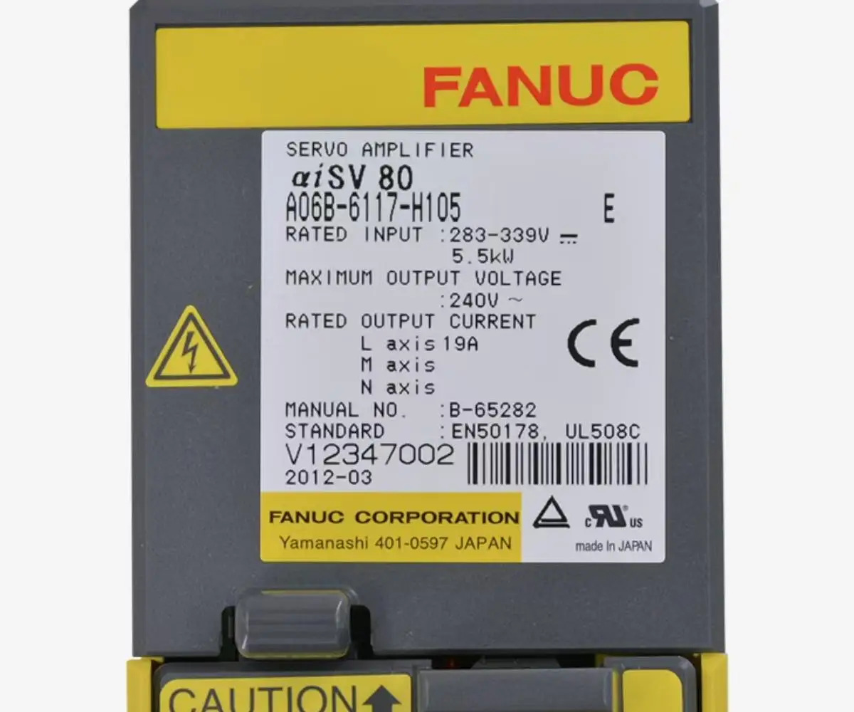 새 A06B-6117-H105 Fanuc 드라이브 12 개월
