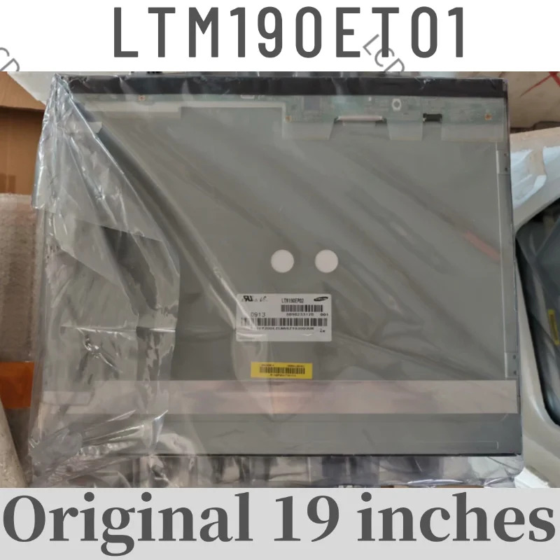 오리지널 19인치 LTM190ET01 LCD 디스플레이