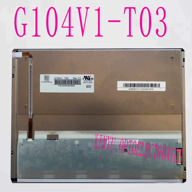 Innolux 오리지널 10.4인치 G104V1-T03 산업A등급 LCD 패널 스크린 디스플레이용
