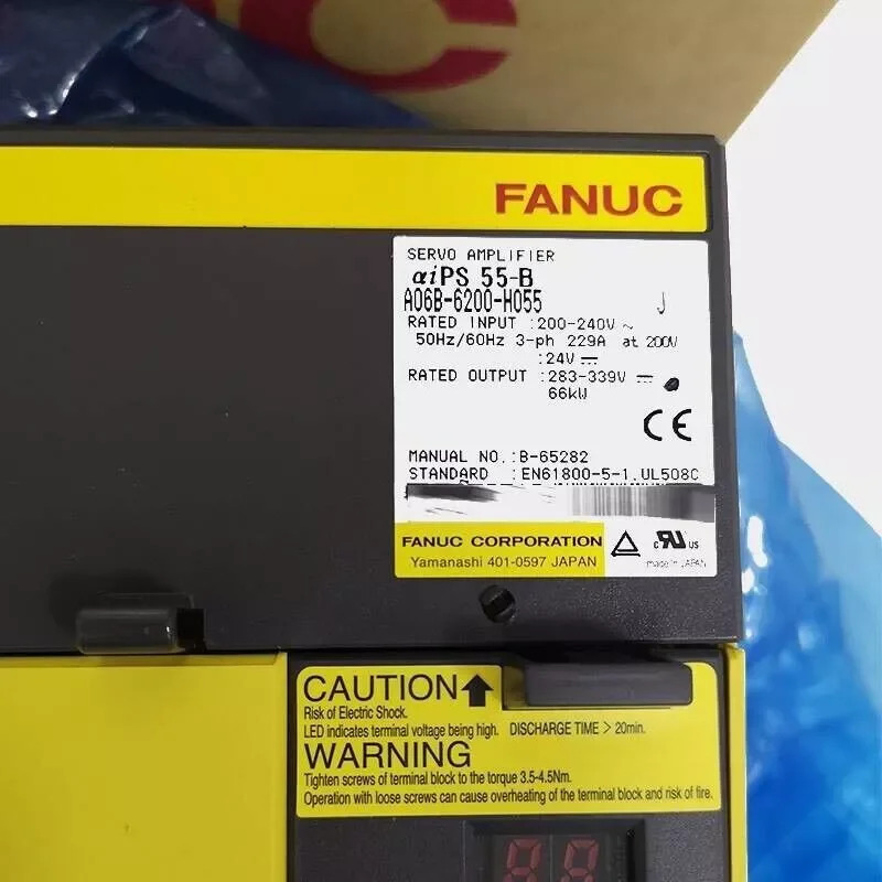 새 A06B-6202-H055 Fanuc 드라이브 12 개월