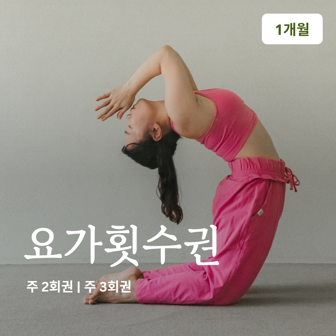 온라인요가온 - YOGAON 횟수제 1개월 수강권