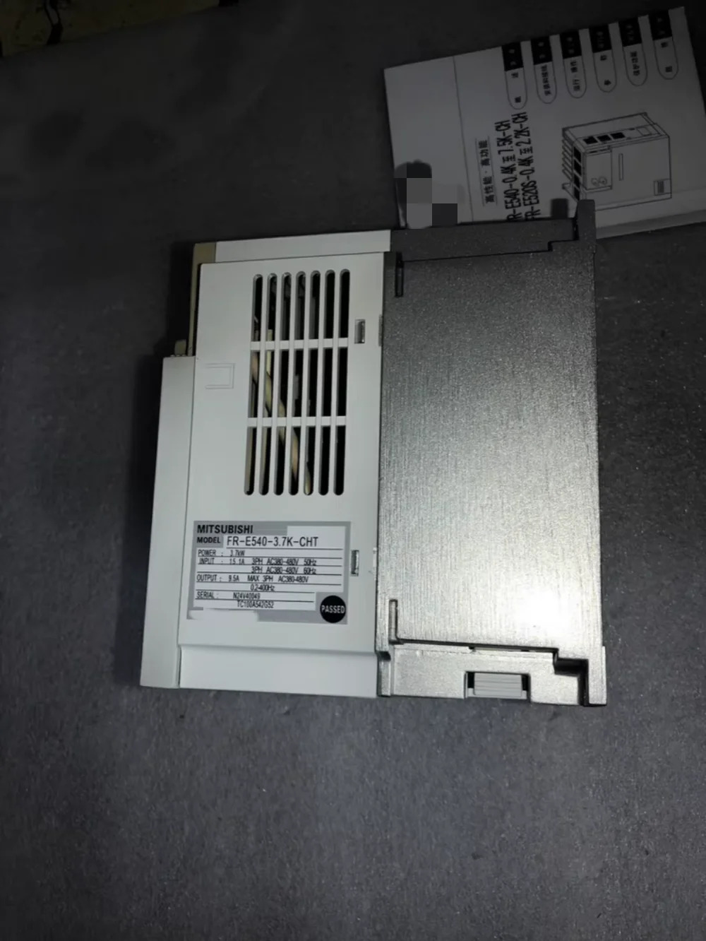 FR-E540-0.40.751.52.23.75.57.5K-CHcht 주파수 변환기