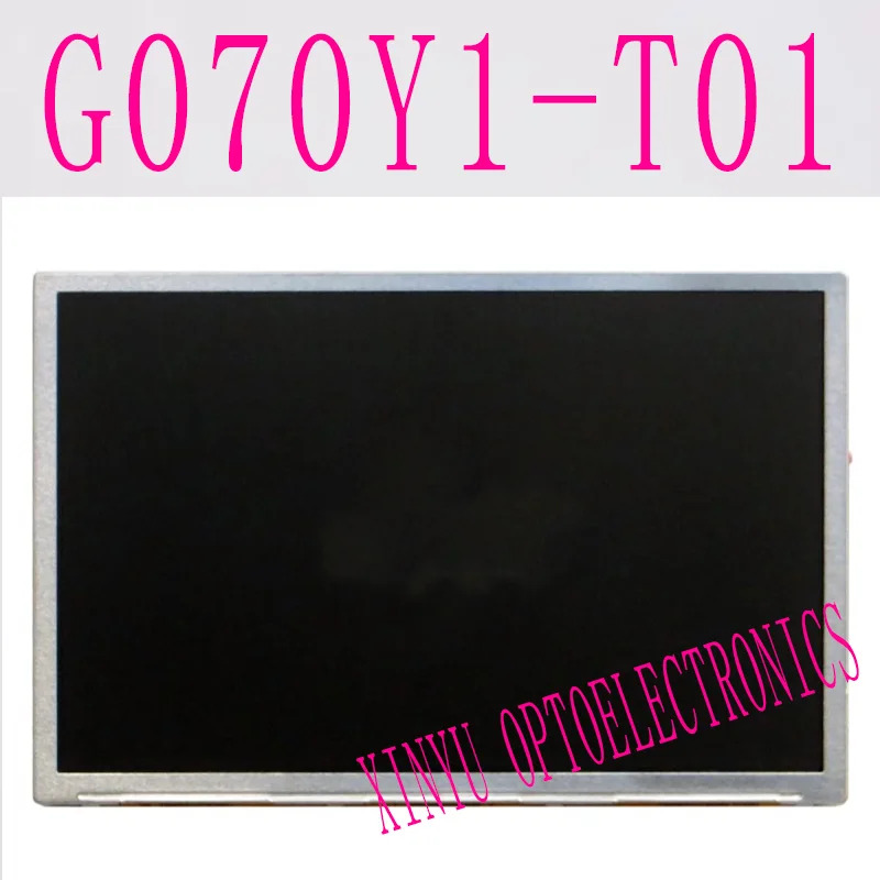 CMO 오리지널 산업TFT LCD 모듈 G070Y1-T01 디스플레이 패널 7 인치 800x480
