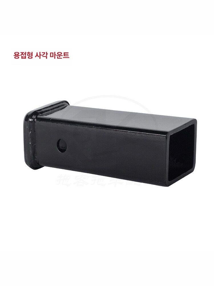 트레일러 연장봉 견인장치 거치대 봉 짧은 액세서리 캠핑 정사각형 용접 잭 - 상세 이미지 5