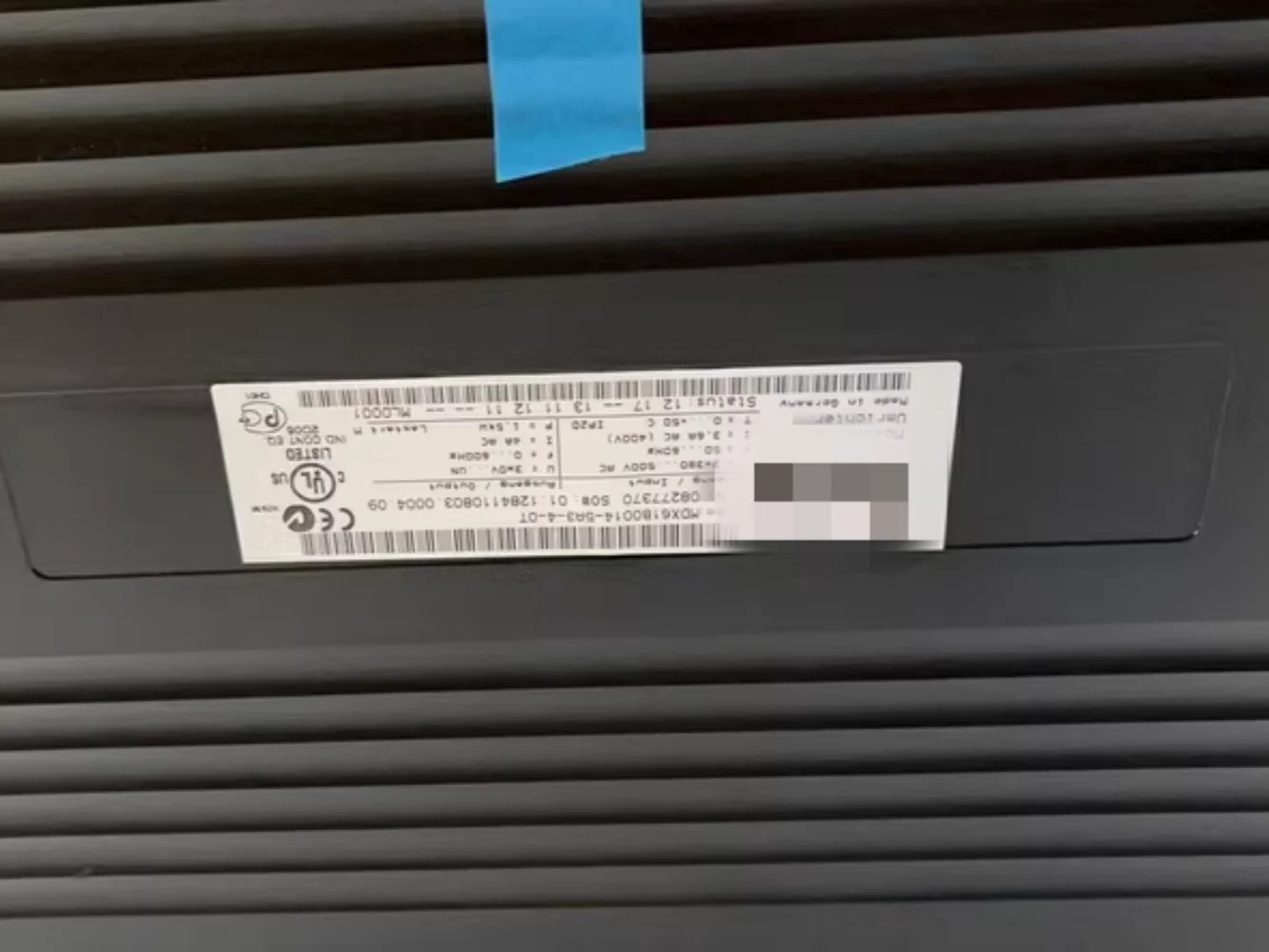 MDX61B0110-5A3-4-00/0T 주파수 변환기