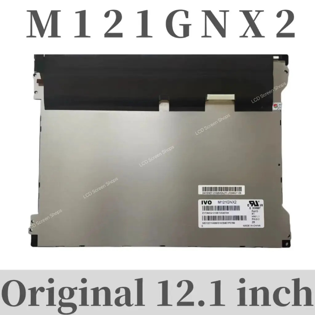 12.1 인치 LCD 화면 M121GNX2 R1 G121XN01 V0