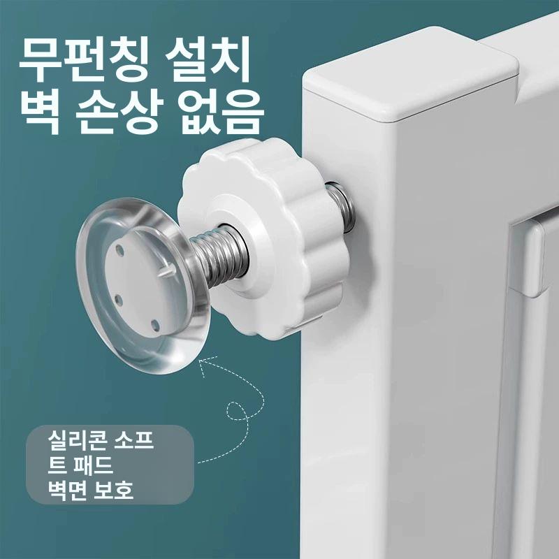 강아지 고양이 안전문 칸막이 울타리 견사 펜스 방묘문 문 개문 반려동물 캣도어 - 상세 이미지 2
