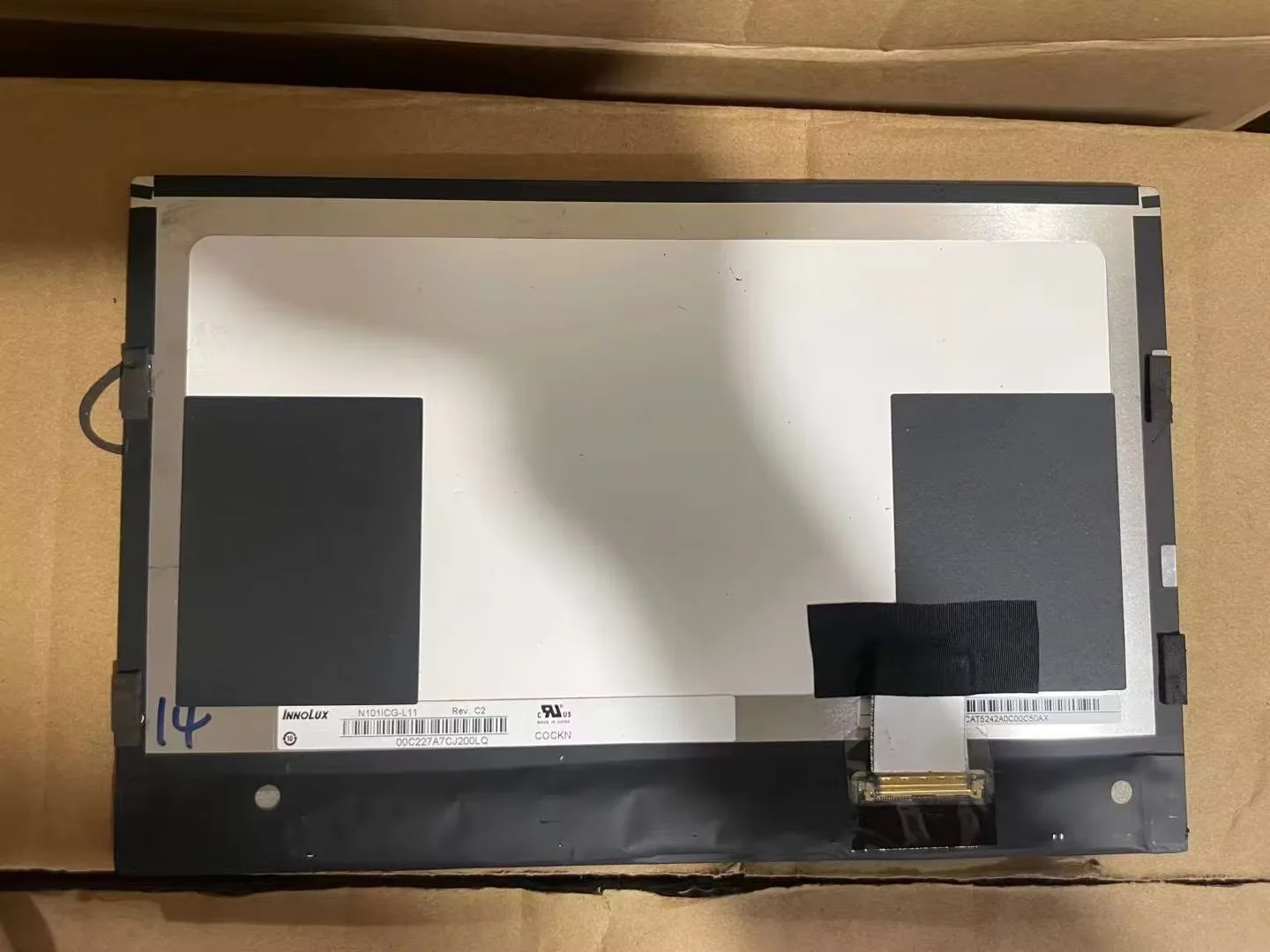 N101ICG-L11 LCD 디스플레이 화면