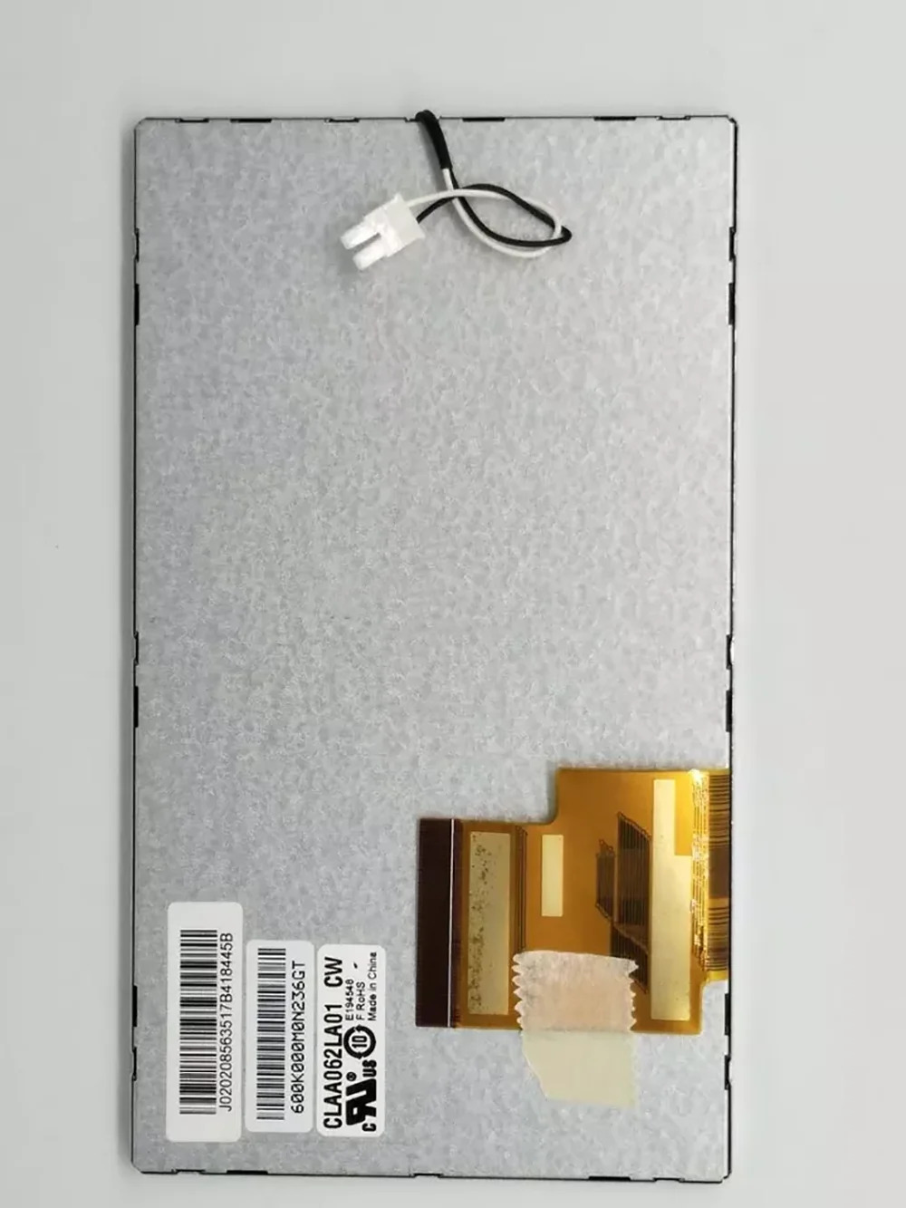 CPT CLAA062LA01CW LCD 디스플레이 스크린 패널 800x480 추적 ID 6.2 인치