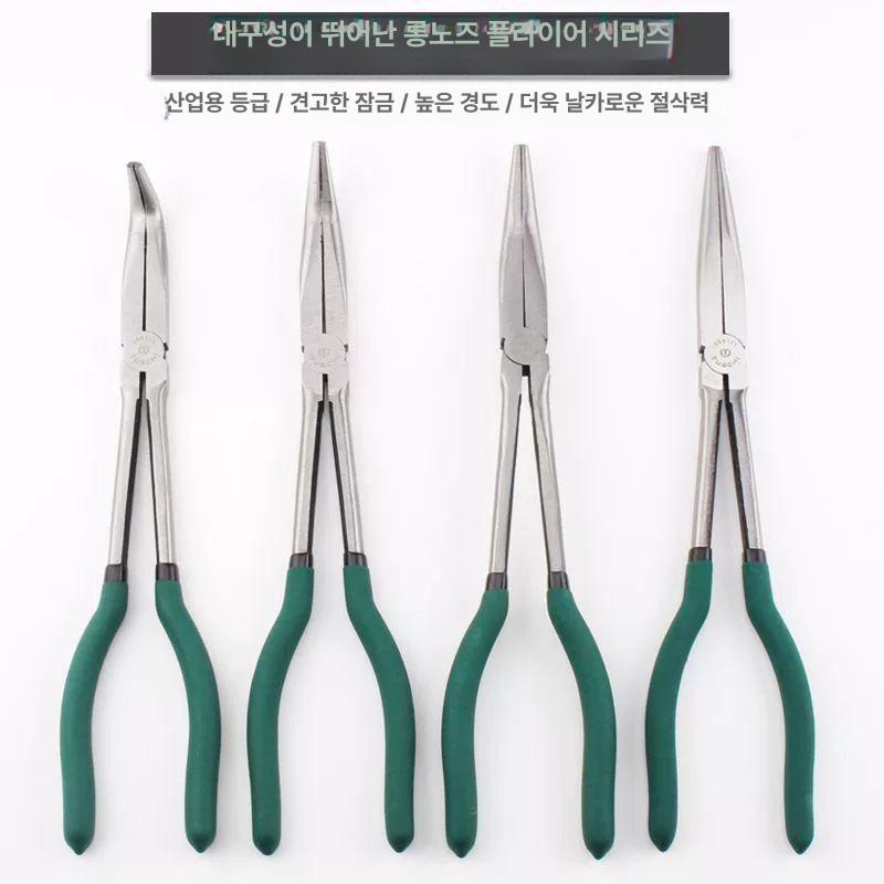 롱 플라이어 게이바 펜치 뺀치 노즈 노우즈 로우즈 니빠 11인치 연장형 뾰족 노즐 플라이어 - 상세 이미지 2