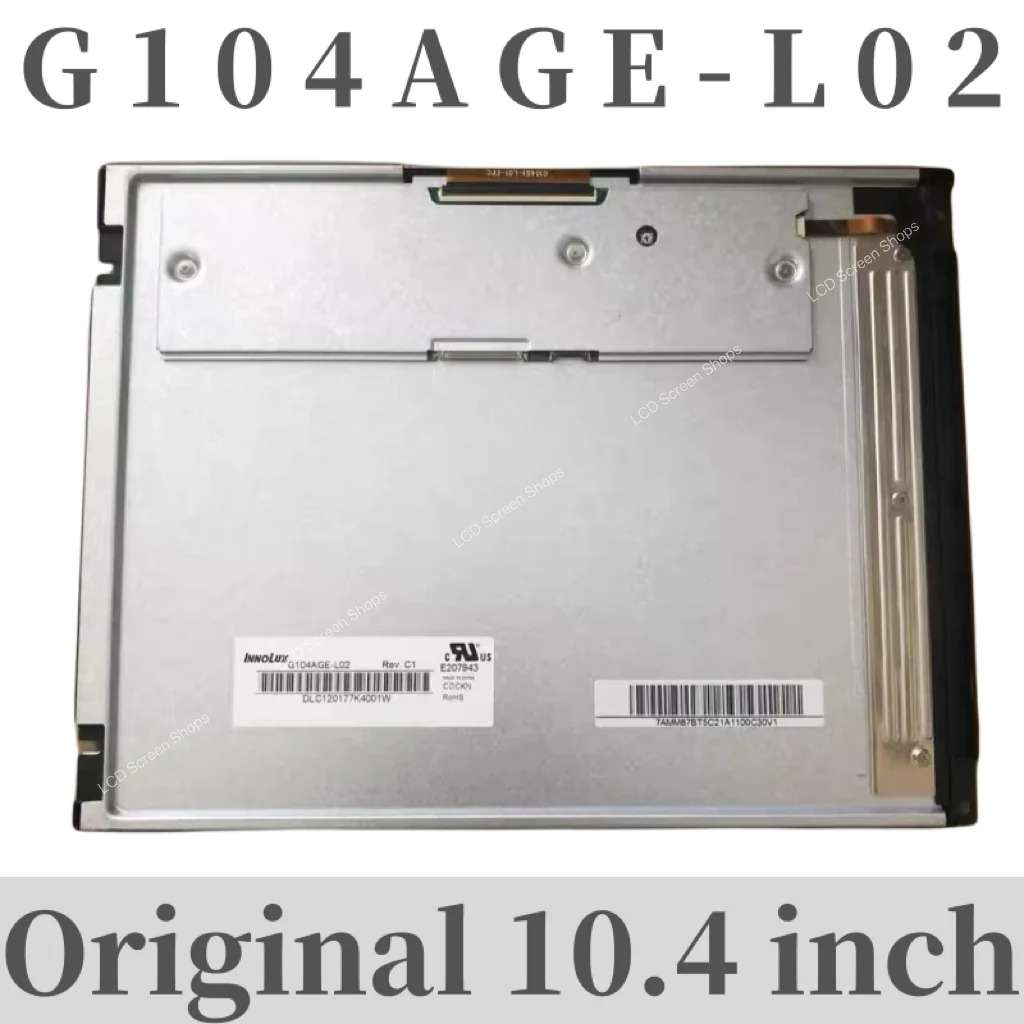 원본 10.4 인치 G104AGE-L02 G104S1-L01 디스플레이 LCD 화면
