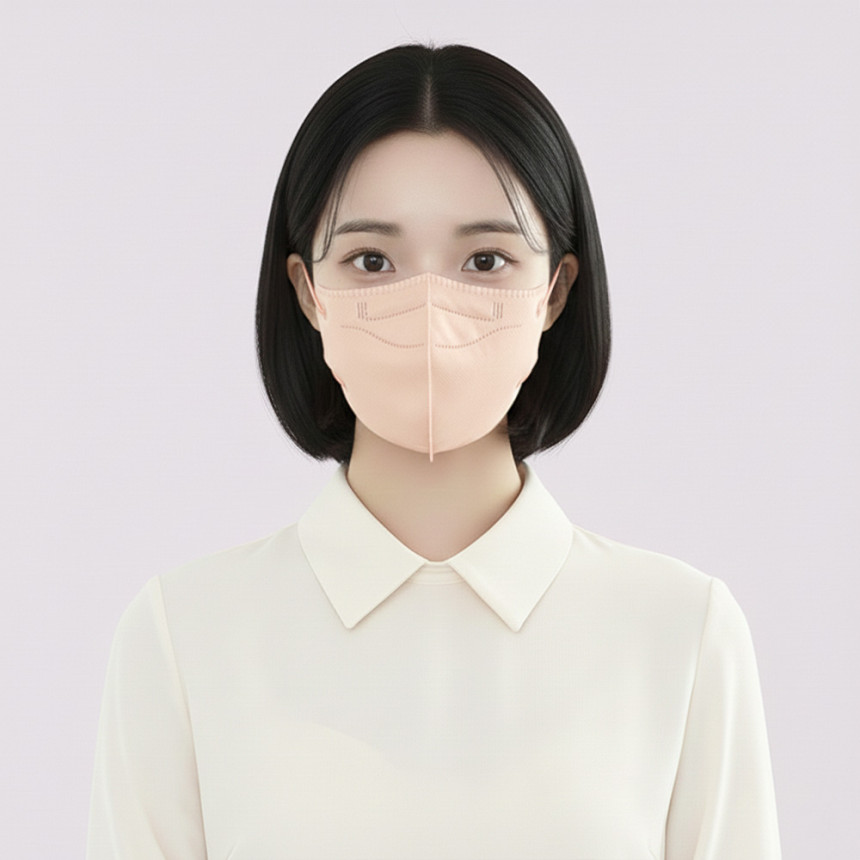 메디케이알 데일리핏 새부리형 KF94 대형 100매 컬러 황사마스크 사진 5