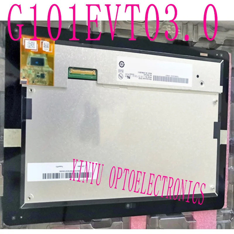 AUO 오리지널 10.1인치 G101EVT03.0 G101EVT03 0 산업A급 LCD 패널 스크린 디스플레이