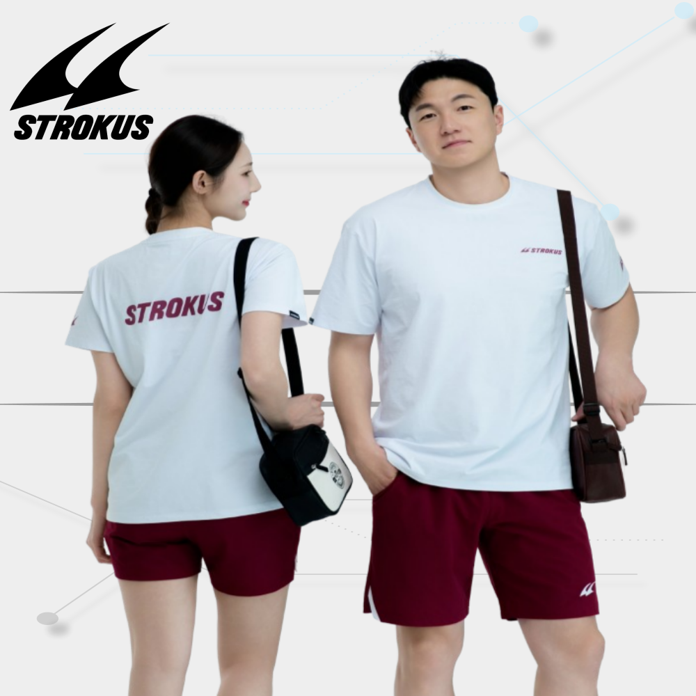 스트로커스 배드민턴 의류 티셔츠 남녀공용 26년 컬렉션 배드민턴복 STRT-2651 - 상세 이미지 3